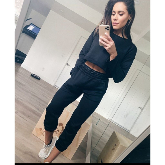 Koral Black Joggers Small